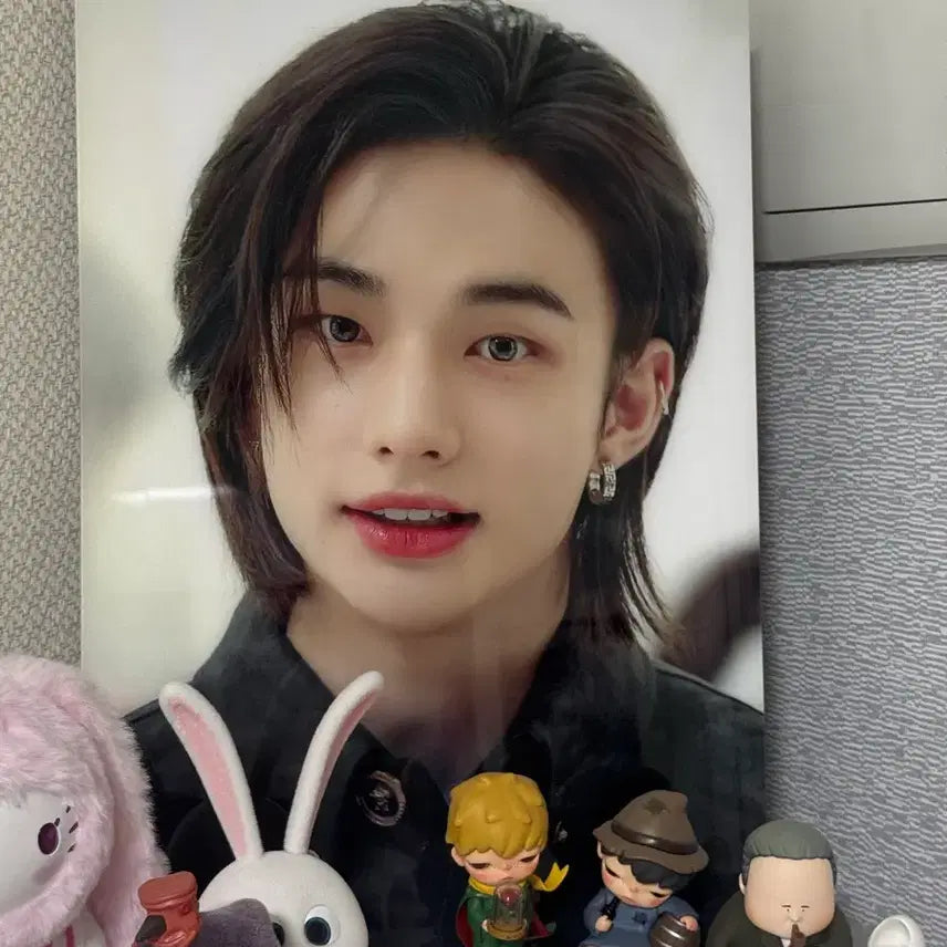 [BUNJANG] Stray Kids Hyunjin Framed Print / 스트레이키즈 스키즈 현진 액자 양도