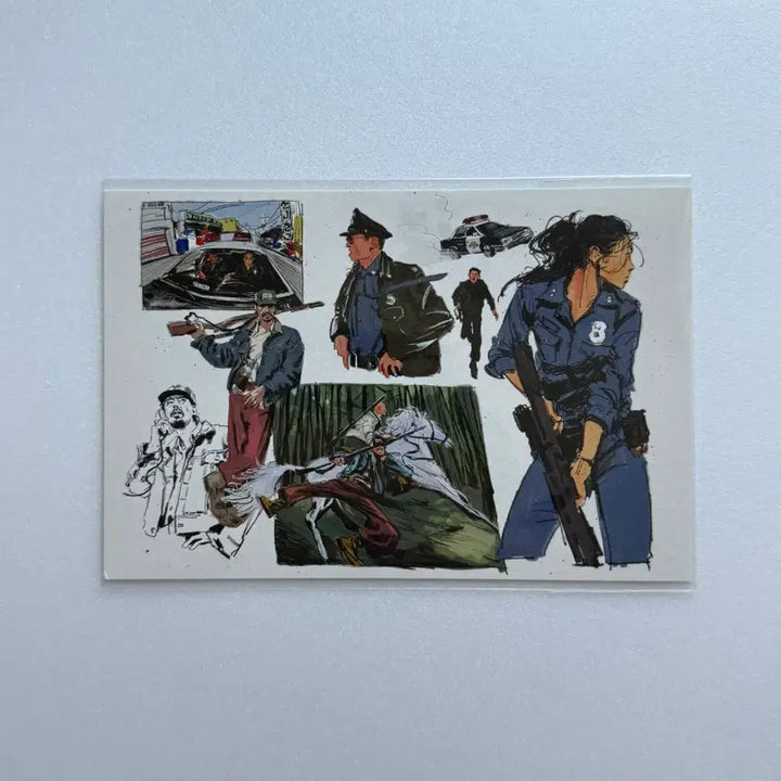 [BUNJANG] J-Hope Illustration Postcard / 호프 일러스트 엽서 판매합니다.