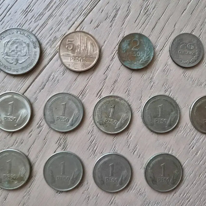 [BUNJANG] Colombia Coin Set 1974-1976 / 콜롬비아 주화 세트 1974-1976