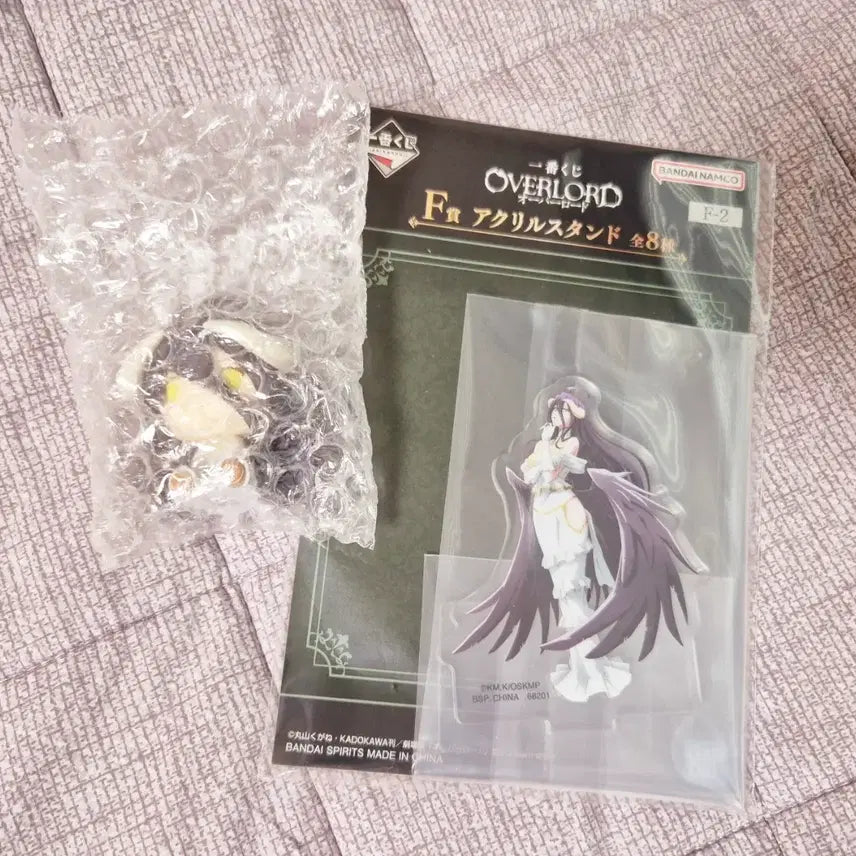 [BUNJANG] Overlord Albedo SD Figure Acrylic Stand D Prize F Prize / 오버로드 제일복권 쿠지 알베도 SD피규어 아크릴 스탠드 D상 F상