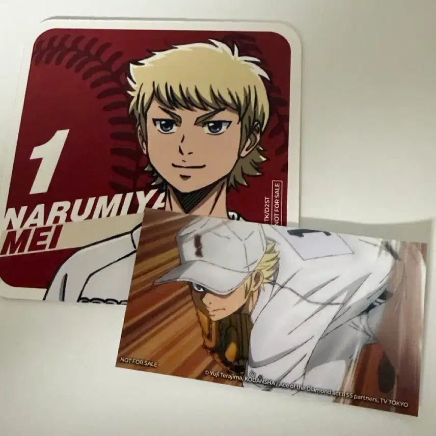 [BUNJANG] Diamond Ace Narumiya Mei Collaboration Cafe POB / 다이아몬드에이스 나루미야 메이 콜라보 카페 특전