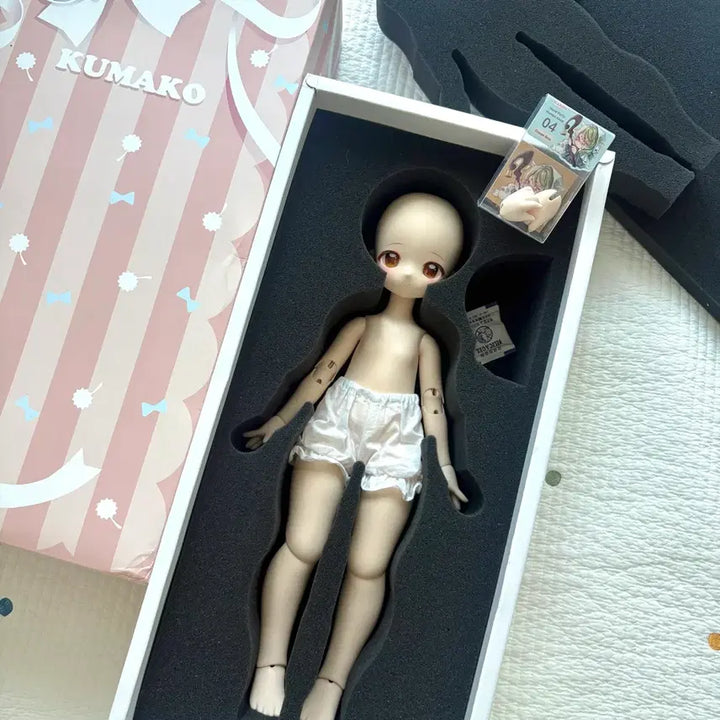[BUNJANG] Puyodoll Kumako egg03 Head + Body + Hand Parts / 푸요돌 쿠마코 egg03 헤드 + 바디 + 손파츠