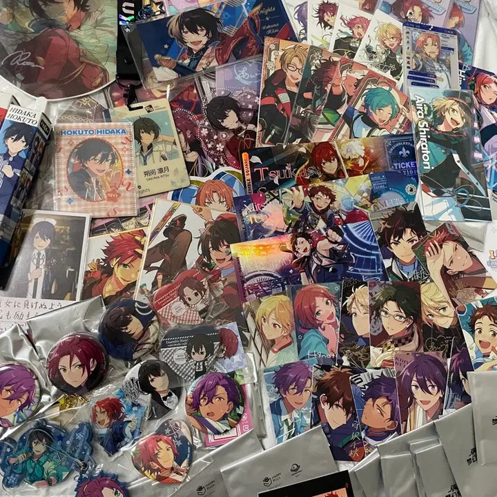 [BUNJANG] Ensemble Stars! Bundle Set PASHAMini Ticket Can Badge Photocard Arcana / 앙스타 일괄 판매 앙상블스타즈파샤라이브티켓캔뱃지포카아르카나리츠마오