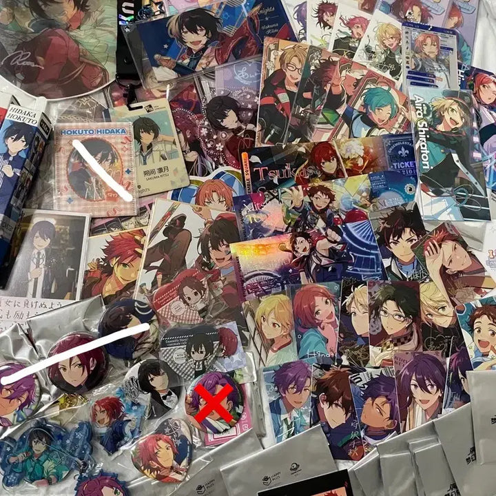 [BUNJANG] Ensemble Stars! Bundle Set PASHAMini Ticket Can Badge Photocard Arcana / 앙스타 일괄 판매 앙상블스타즈파샤라이브티켓캔뱃지포카아르카나리츠마오