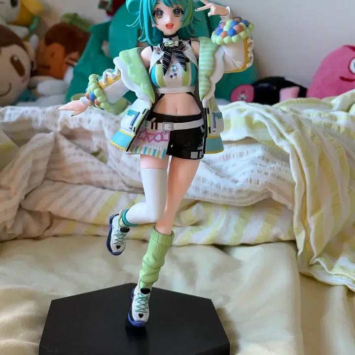 [BUNJANG] Aogirigo Kyo Fuwa Fuwa Popula Misojo Figure (Unsealed) / 개봉, 박스 X) 아오기리고쿄 푸와푸와포푸라 미소녀 피규어