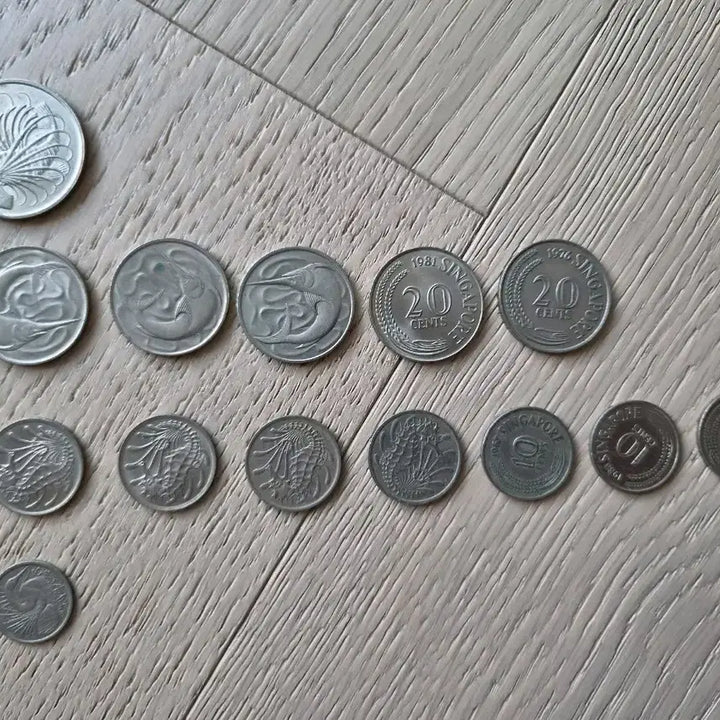 [BUNJANG] Singapore Coin Set (10, 20, 50 Cents) / 싱가포르 동전 세트 10센트 20센트 50센트