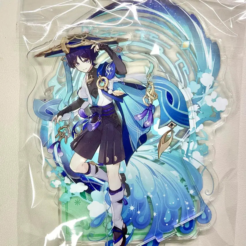 [BUNJANG] Genshin Impact Male Characters Acrylic Standee Set (Venti, Xiao, Scaramouche, Kazuha) / 원신 바람남캐 아크릴스탠드 (벤티, 소, 방랑자, 카즈하)