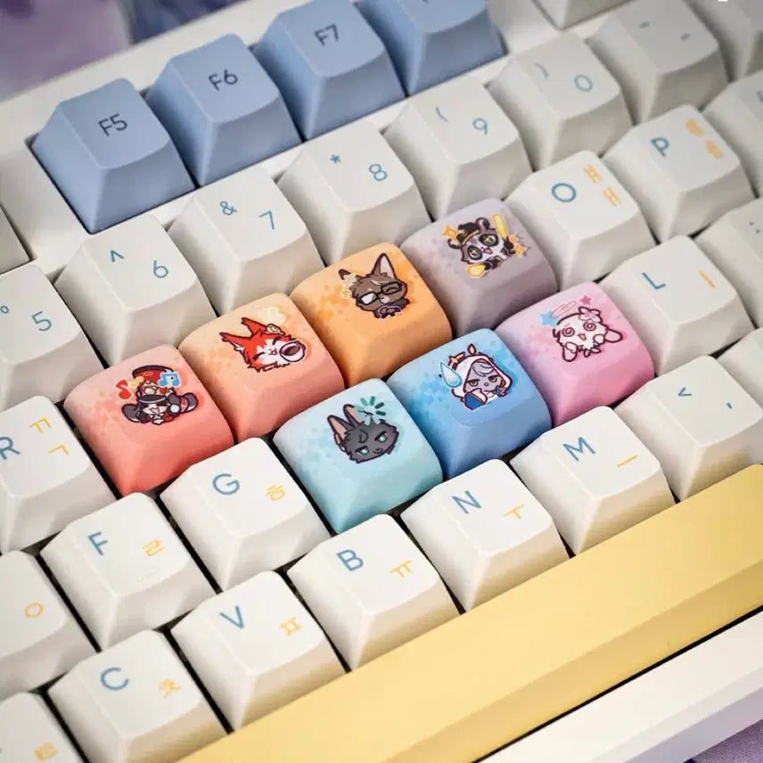 [BUNJANG] Honkai: Star Rail "Road to the Stars" Immersive Exhibition Keycap Set / 붕괴 스타레일 키캡 세트 별 사이를 걷는 회고록 이머시브 전시회 붕스 공식 한정 굿즈