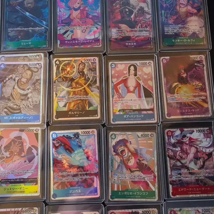 [BUNJANG] One Piece Robin Gold SR, Roger Gold SR, and More Trading Cards / 원피스 일카) 로빈 금둥 sr 페레 등등