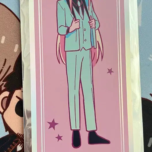 [BUNJANG] G-Bisque Doll Ticket Shaped Illustration Card / 그비스크돌은사랑을한다 티켓모양 일러카드