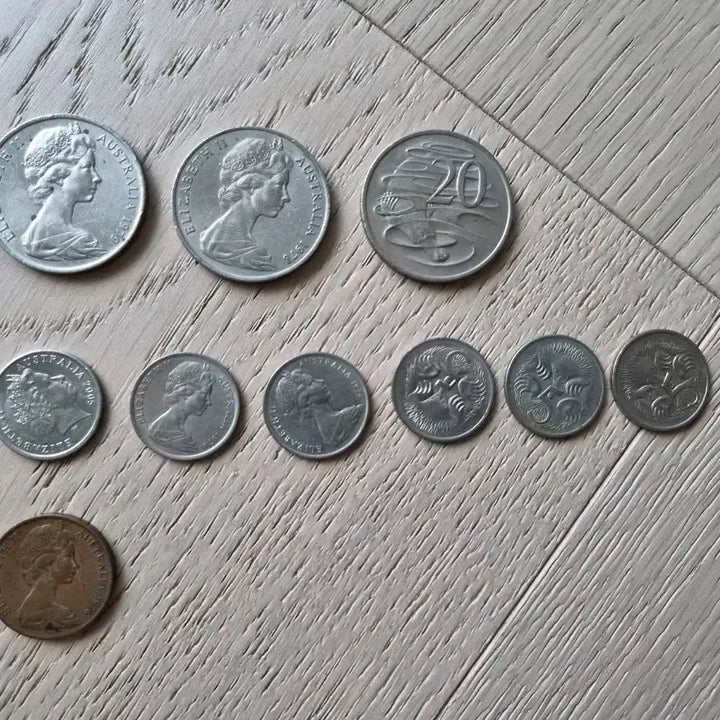 [BUNJANG] Australian Coin Set (5 Types) / 호주 동전 세트 5종