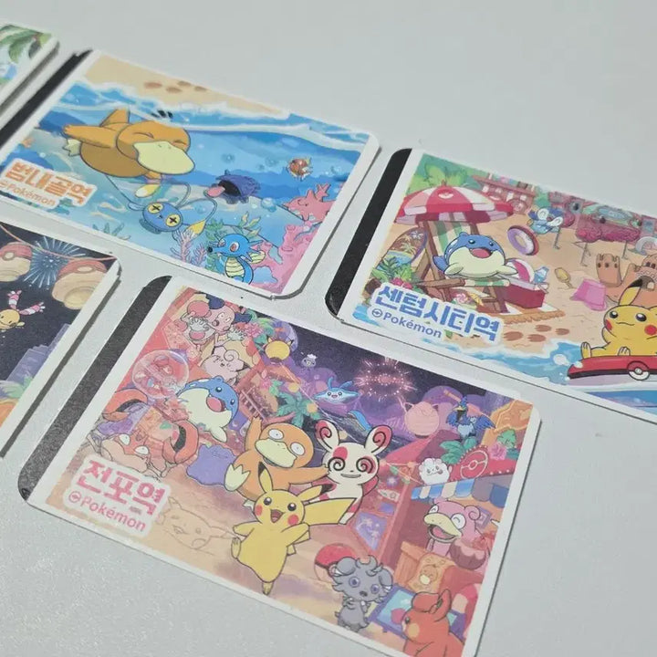 [BUNJANG] Pokemon Mega Festa Busan Subway Ticket Set / 포켓몬 메가페스타 부산 도시철도 승차권 세트