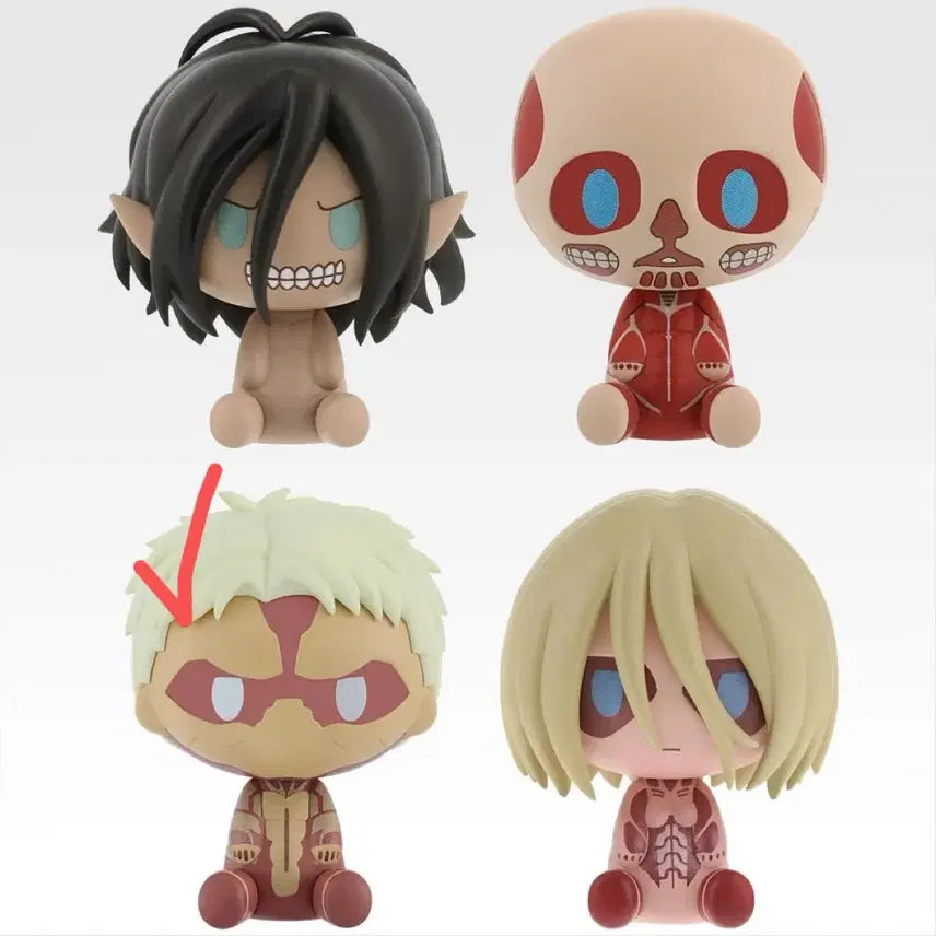 [BUNJANG] Attack on Titan Chokonokko Reiner Armored Titan Set / 진격의거인 초코노코 라이너 갑옷거인 세트