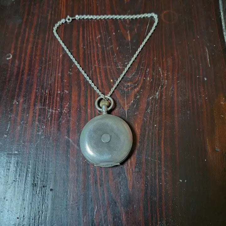 [BUNJANG] Vintage Silver Pocket Watch / 오래된  은 회중시계