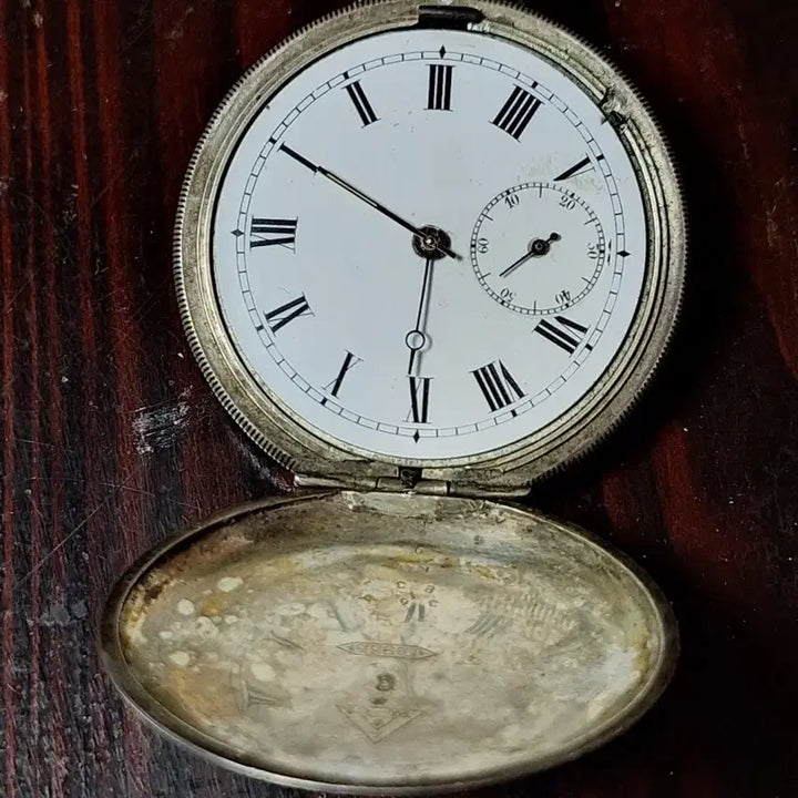 [BUNJANG] Vintage Silver Pocket Watch / 은으로된 회중시계
