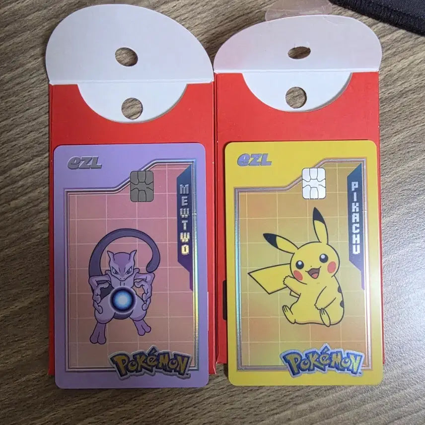 [BUNJANG] Pokemon Izzle Card Pikachu &amp; Mewtwo Bundle Set / 포켓몬 이즐카드 피카츄 뮤츠