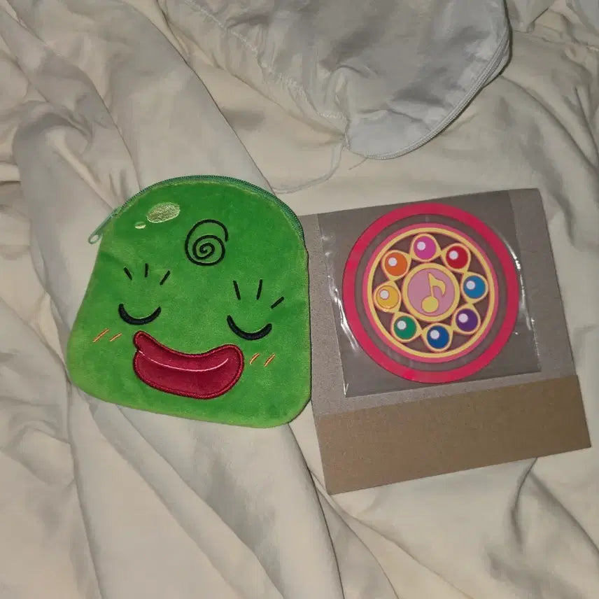 [BUNJANG] Ojamajo Doremi Majolica Pouch &amp; Coaster Bundle Set (Discontinued) / 일괄 단종 꼬마마법사레미 마조리카 파우치 코스터
