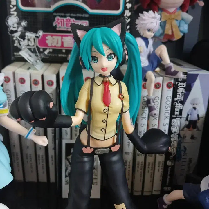 [BUNJANG] Sega Hatsune Miku Nyanko Miku Vocaloid Figure / 프디바 프로젝트 디바 하츠네 미쿠 보컬로이드 냥코미쿠 피규어 세가 고전 미소녀 피규어