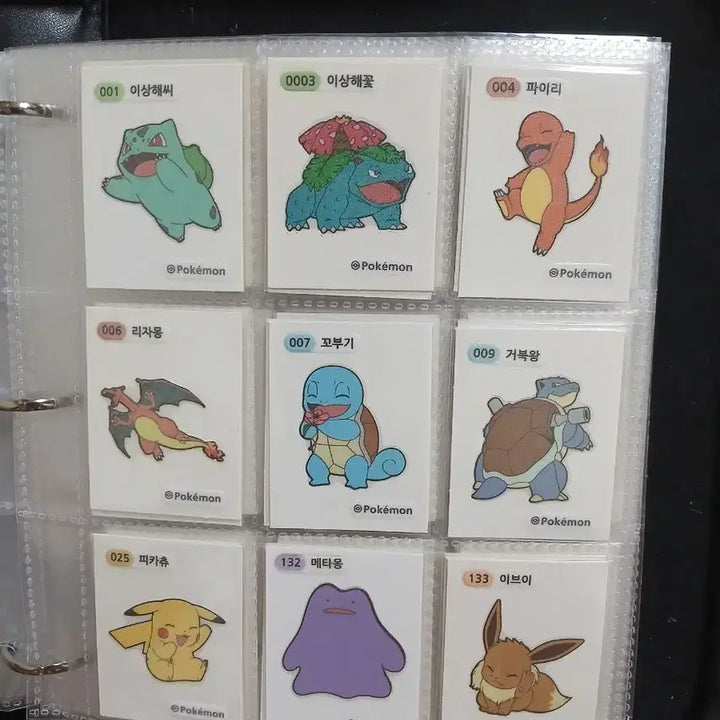 [BUNJANG] Pokemon Stickers 2nd Gen Full Set (3-Digit) / 포켓몬 띠부씰 2세대 전종 (3자리)판매