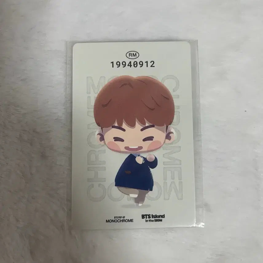 [BUNJANG] BTS RM Monochrome In The Seom Photocard Luggage Tag Visitor Pass Lucky Draw / 방탄 모노크롬 팝업 인더섬 포카 러기지택 방문증 카드 남준 포카 rm 포토카드 앨범 럭드 양도