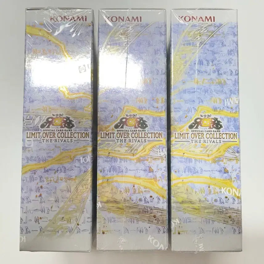 [BUNJANG] Yu-Gi-Oh! Limited Over Collection: The Rivals 3 Box Sealed Bundle with Promo Packs / 유희왕 미개봉 리미트오버컬렉션 더 라이벌즈 3박스 프로모팩 포함