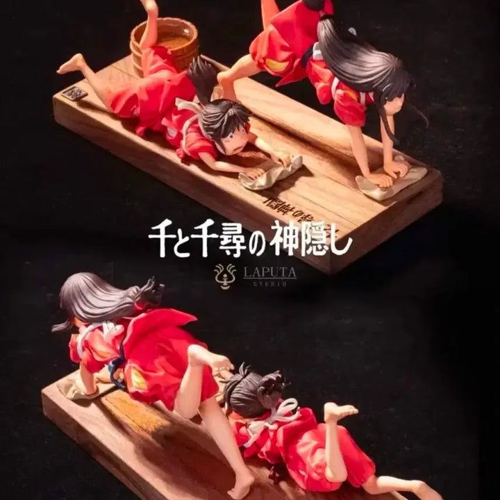 [BUNJANG] Studio Ghibli Spirited Away Laputa Zen &amp; Rin Figure Set / 지브리 센과 치히로의 행방불명 라퓨타 LAPUTA 센 린