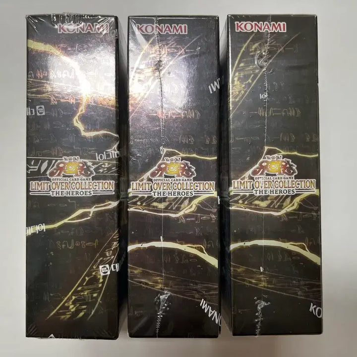 [BUNJANG] Yu-Gi-Oh! Limit Over Collection The Heroes 3 Boxes (Sealed) with Promo Pack / 유희왕 미개봉 리미트오버컬렉션 더 히어로즈 3박스 프로모팩 포함
