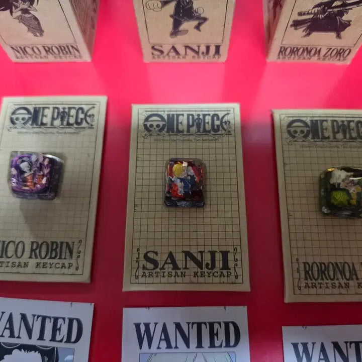 [BUNJANG] Dwarf Factory One Piece Artisan Keycap Bundle Set / 드워프 팩토리 원피스 아티산 키캡 일괄판매