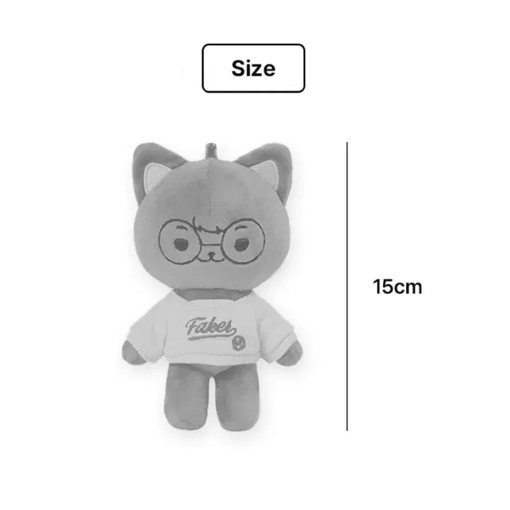 [BUNJANG] Faker Onsetti 2024 Special Edition Plush Keychain / 페이커 온세티 2024 인형
