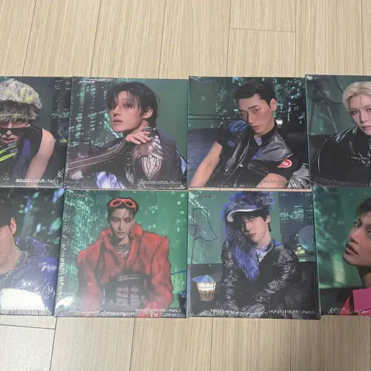[BUNJANG] ATEEZ GOLDEN HOUR Part.5 Bundle Set (8 Photocards) / 미개봉 에이티즈 GOLDEN HOUR Part.5 8장세트
