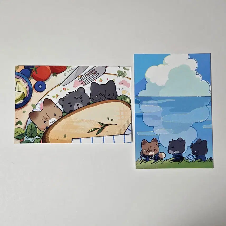 [BUNJANG] My Ghostly Commute Hyumoo Team 1 Printy Postcard Set Kim Soleum, Choi Yoewon, Ryu Jaegwan / 괴담출근 괴출 현무1팀 프린티 엽서 김솔음 최요원 류재관