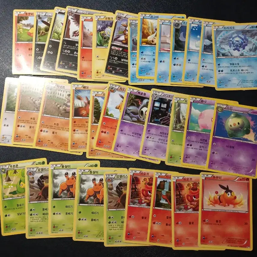 [BUNJANG] Pokemon Card Bulk Set (BW) / 포켓몬카드 bw 일반카드 158장 팝니다(b~c)