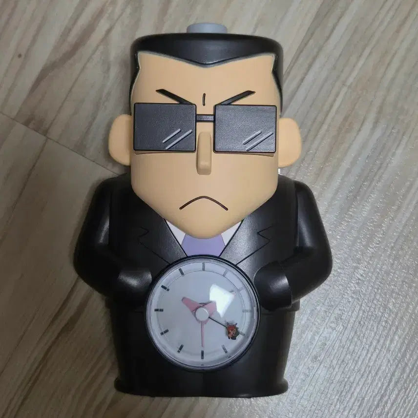 [BUNJANG] Crayon Shin-chan Black Bear Alarm Clock / 짱구 흑곰 알람시계
