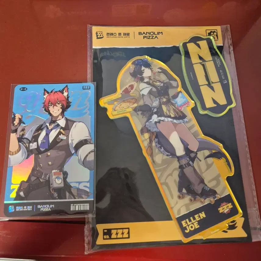 [BUNJANG] Zenless Zone Zero Eljio Acrylic Stand Photocard / 젠레스 존 제로 반올림 엘렌조 아크릴 스탠드 포토카드