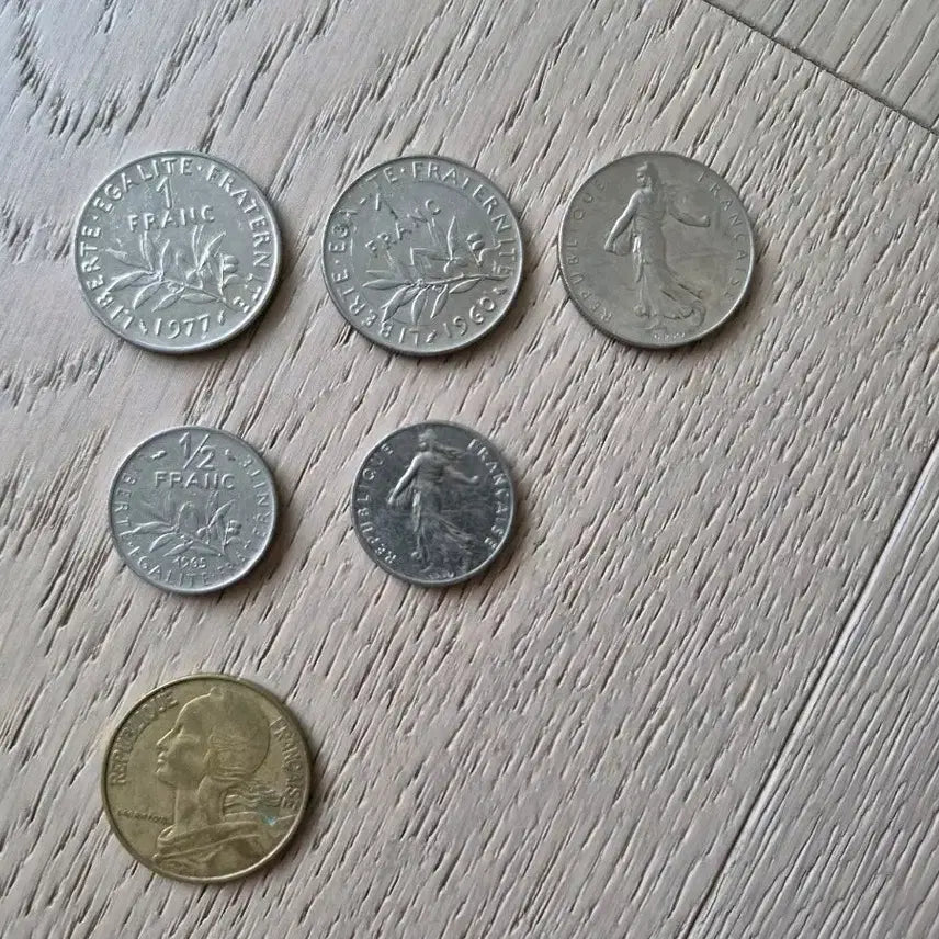 [BUNJANG] French Coin Set / 프랑스 동전 세트