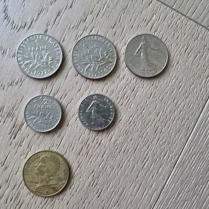 [BUNJANG] French Coin Set / 프랑스 동전 세트
