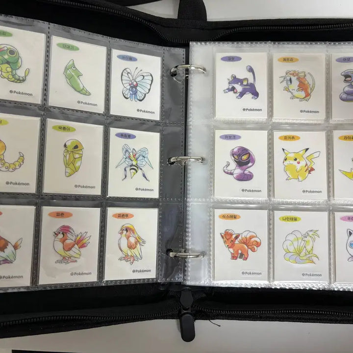 [BUNJANG] Pokemon 30th Anniversary Artwork Ttibusil Bundle Set (Includes Album) / 포켓몬 30주년 아트워크 띠부씰 99종 일괄 판매합니다.(도감포함)