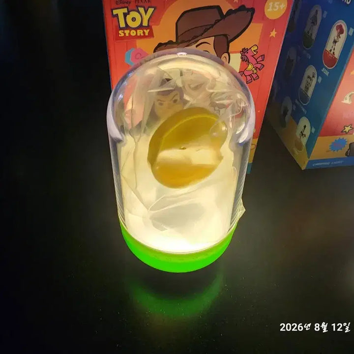 [BUNJANG] Disney Pixar Toy Story Buzz Lightyear &amp; Lilypad Figure Lamp Set / 일괄) 토이스토리 피규어 램프 무드등 새상품