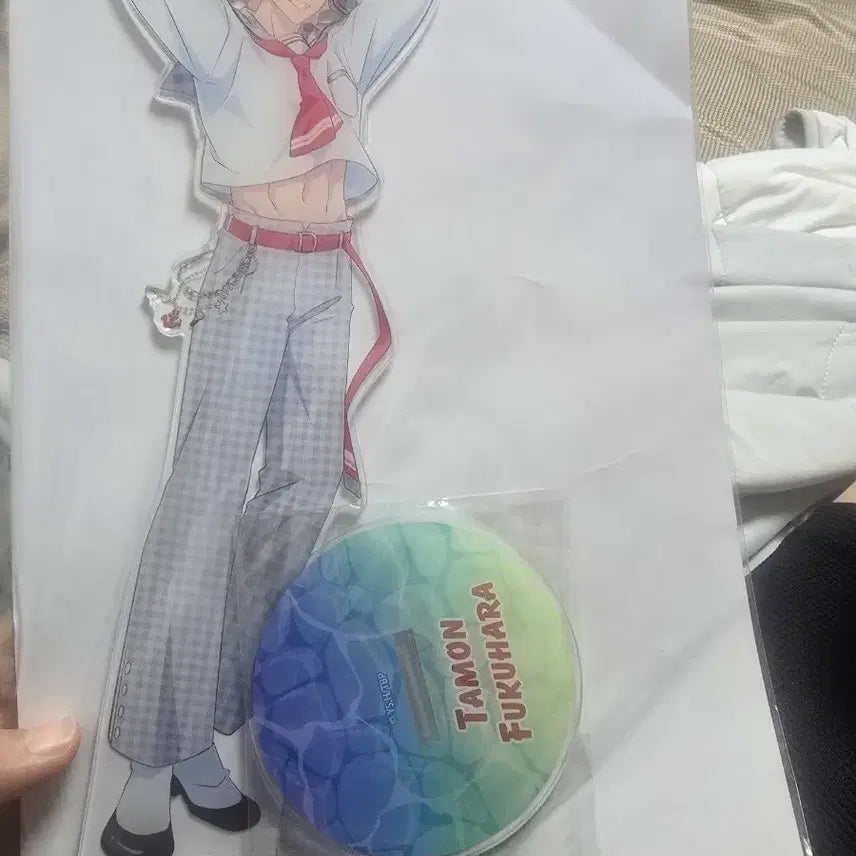[BUNJANG] Fukuhara Tamon Big Acrylic Stand (Lottery S Prize) / 타몬군지금어느쪽 후쿠하라타몬 타몬 빅아크릴 쿠지 S상