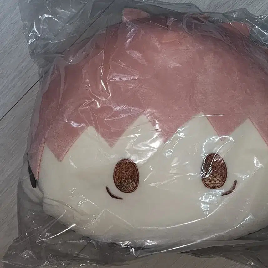 [BUNJANG] Jujutsu Kaisen Itadori Yuji Face Cushion/Neck Pillow (China Kuji Baigiyakou - Prize D) / 주술회전 중국 쿠지 백귀야행 D상 이타도리 유지 얼굴 쿠션/목베개