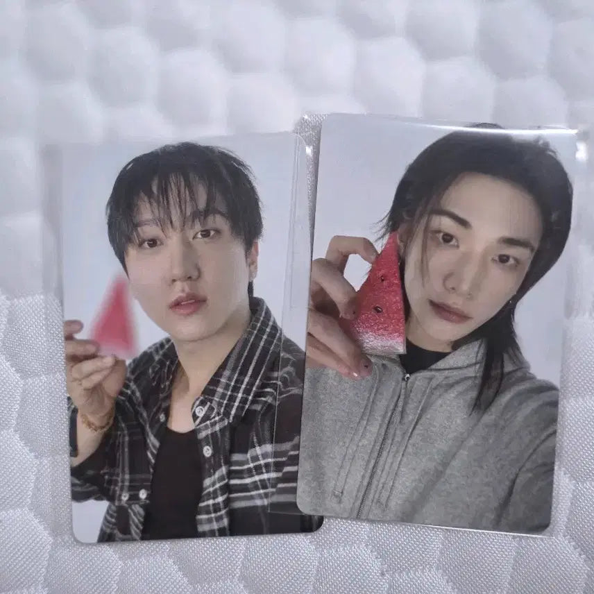 [BUNJANG] Stray Kids SKZ2021 Disc &amp; That Photocards Changbin Hyunjin Set / 스트레이키즈 디스앤댓 포토카드 창빈 현진