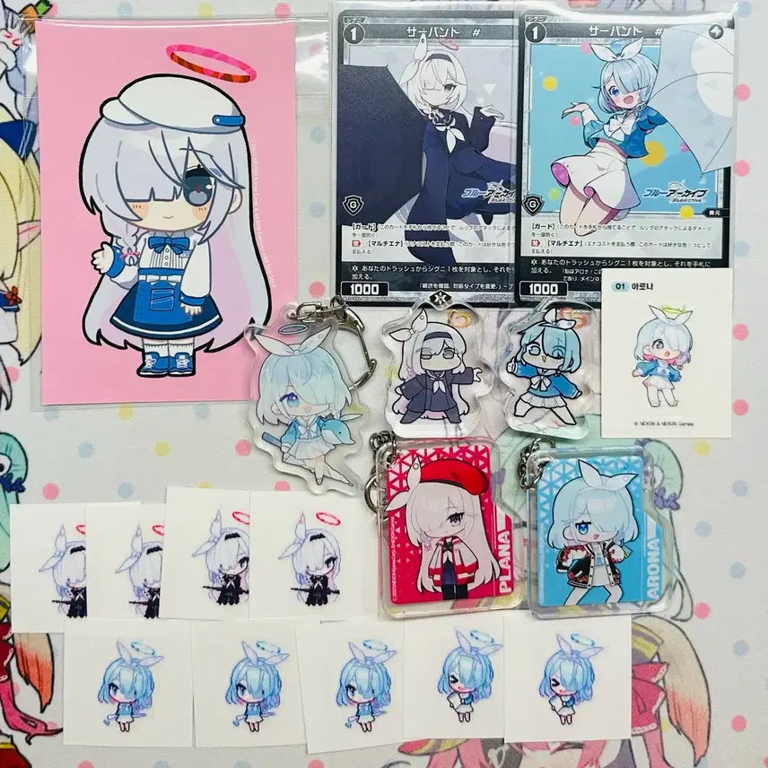 [BUNJANG] Blue Archive Arona Prana Merchandise Bundle Set / 블루아카이브 아로나 프라나 굿즈 일괄세트
