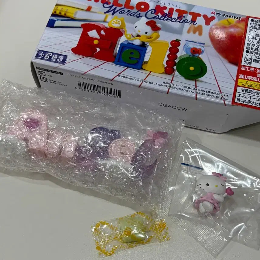 [BUNJANG] Re-Ment Hello Kitty Words Collection Bundle Set / 엔젤,해피 일괄) 리멘트 산리오 헬로 키티 Words Collection 워즈