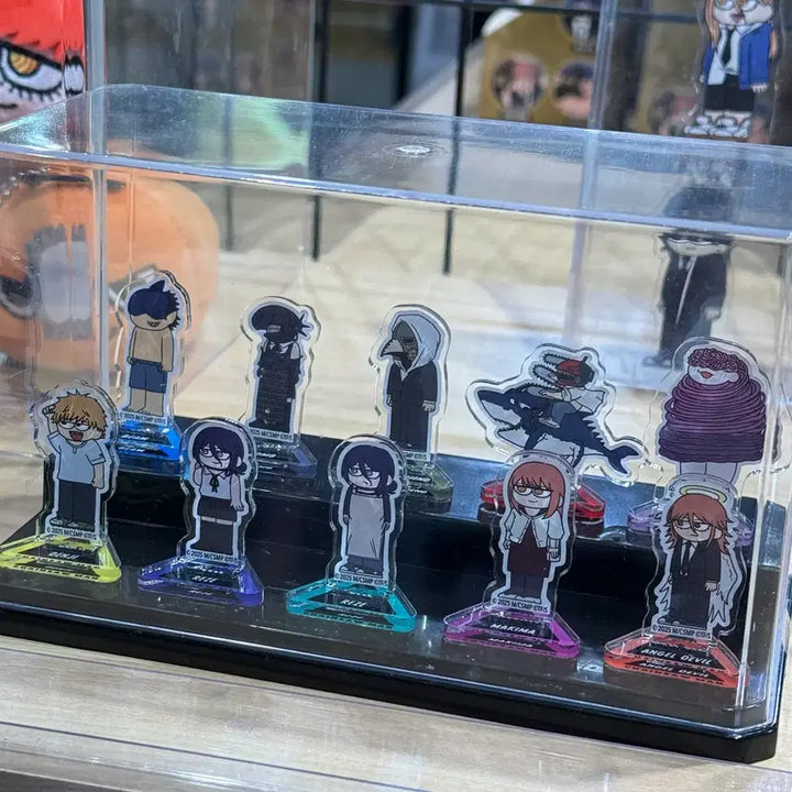 [BUNJANG] Chainsaw Man Jirori Acrylic Stand Complete Set (10 Types, Sealed) / 체인소맨 지로리 아크릴스탠드 미개봉 1box 10종 일괄 덴지 레제 마키마 폭력의마인 폭풍의악마 빔 천사의악마