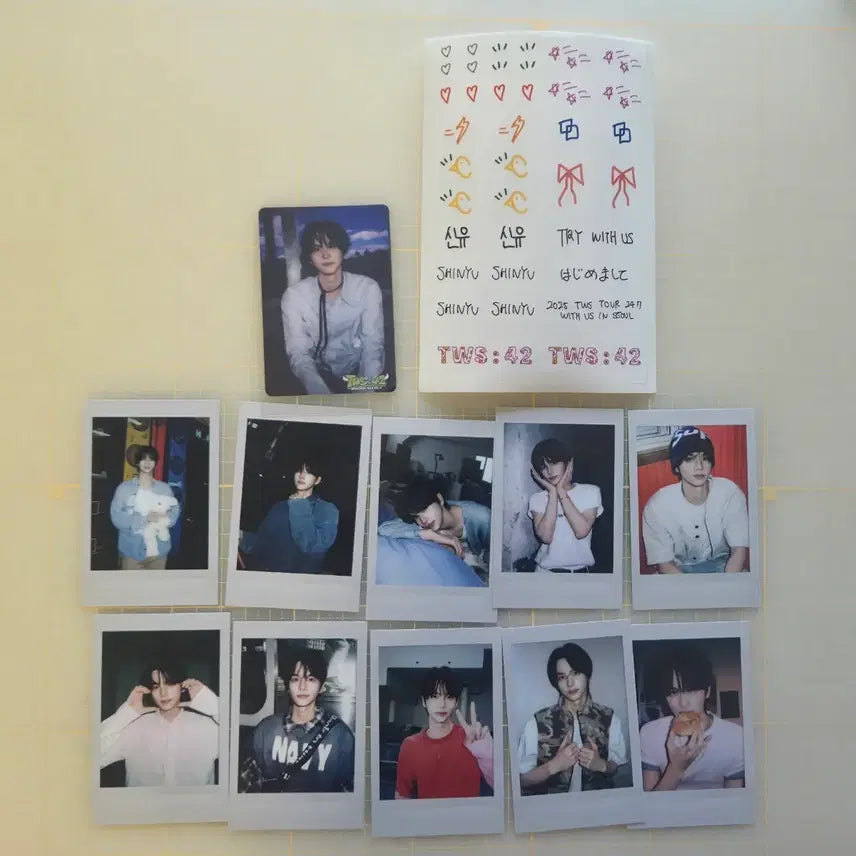 [BUNJANG] TWS 2026 Selection Pack Bundle Set + Apple Music POB + Begins Photocard / TWS 투어스 2026 셀렉션팩 + 애플뮤직 특전 + 비긴스 포카 / 신유 일괄