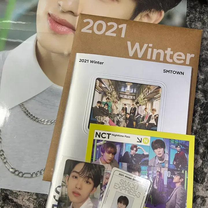 [BUNJANG] NCT 2021 Winter SMTOWN Nighttime Album - Winwin &amp; Jaehyun Photocard Set / < 8/24 오늘만!!> NCT 2021 Winter SMTOWN 나잇타임 앨범 윈윈 재현