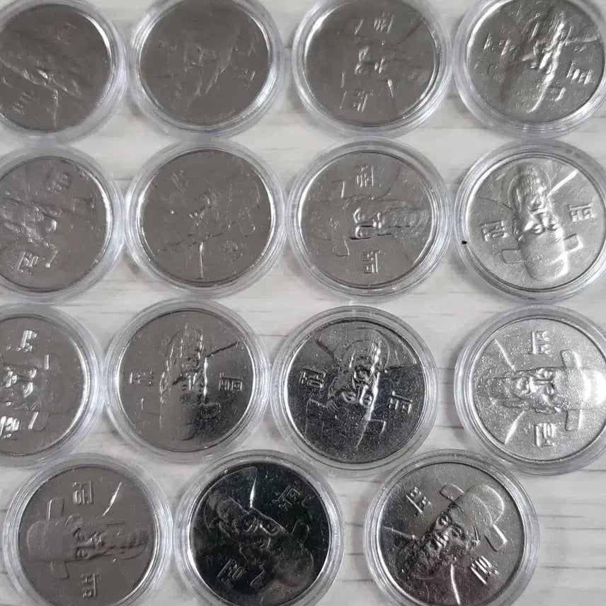 [BUNJANG] 1998 South Korean 100 Won Coin Bundle (15 coins) / 1998년 특년도 100원 동전 15개 (극미)