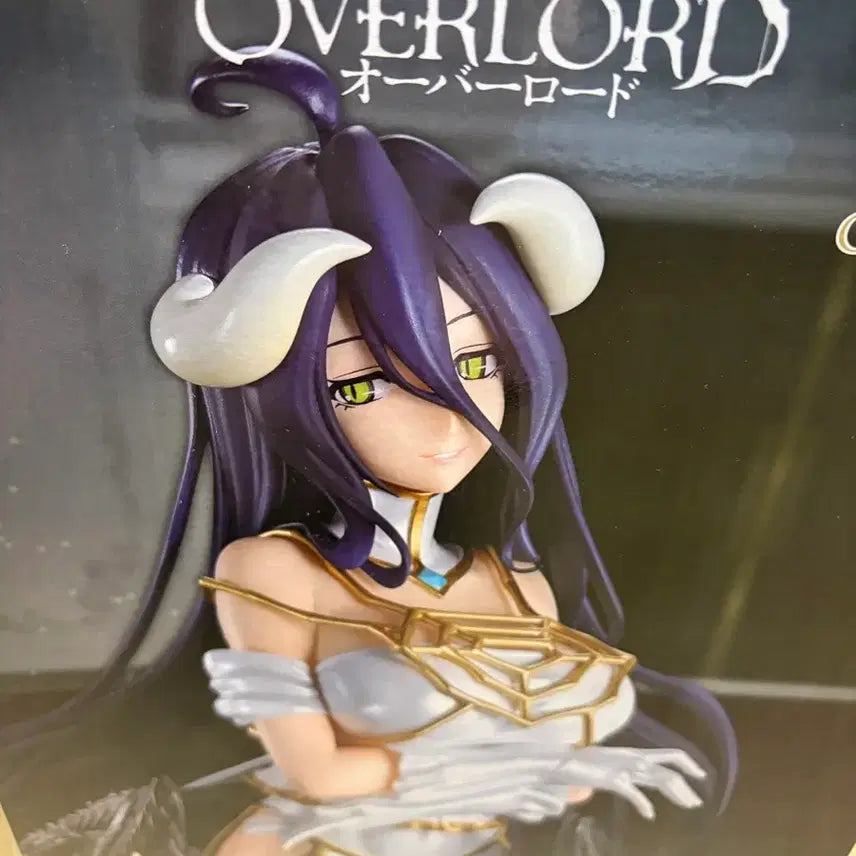 [BUNJANG] Overlord Albedo A Prize Figure + C Prize Poster Bundle / 택포 8) 오버로드 A상 알베도 피규어+C상 포스터