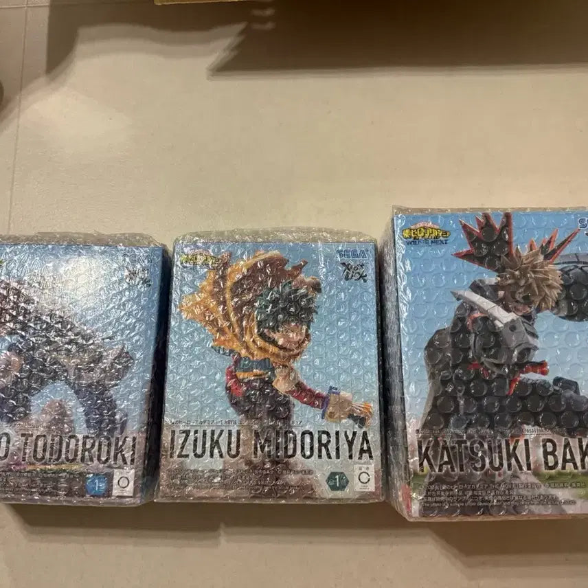 [BUNJANG] My Hero Academia Sega Cross Link Your Next Izuku, Bakugo, Shoto Bundle Set / 나히아 세가 크로스링크 유어넥스트(미도리야 + 바쿠고 + 쇼토)
