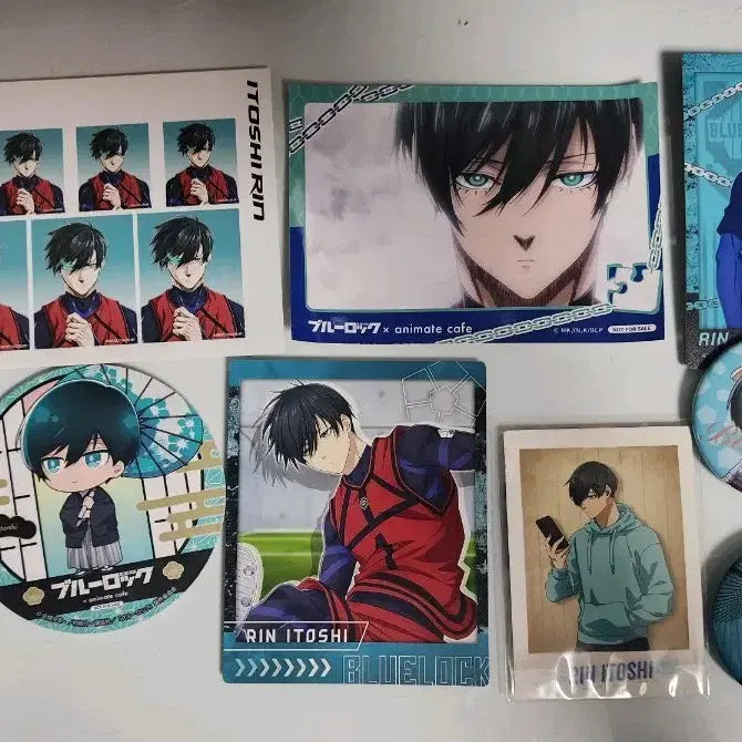 [BUNJANG] Blue Lock Isagi Yoichi Paper Merchandise Bundle Set / 블루록 이토시 린 지류 위주 굿즈 일괄